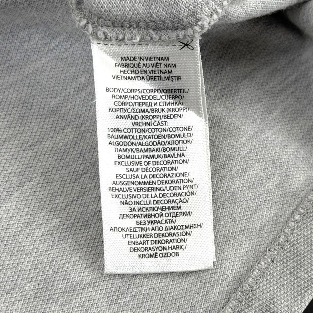 Polo Ralph Lauren Dress Womens XL Gray Polo Shirt Dress Cotton Mesh